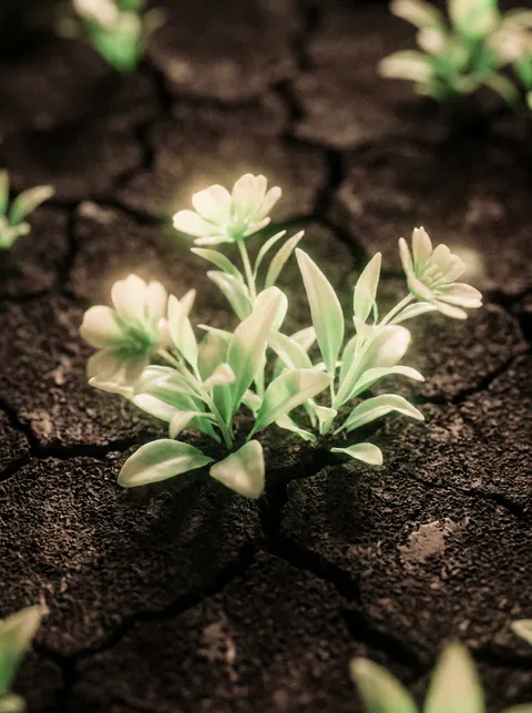 Cover of Black Earth Bloom, a Folk Pop song made with Loudly