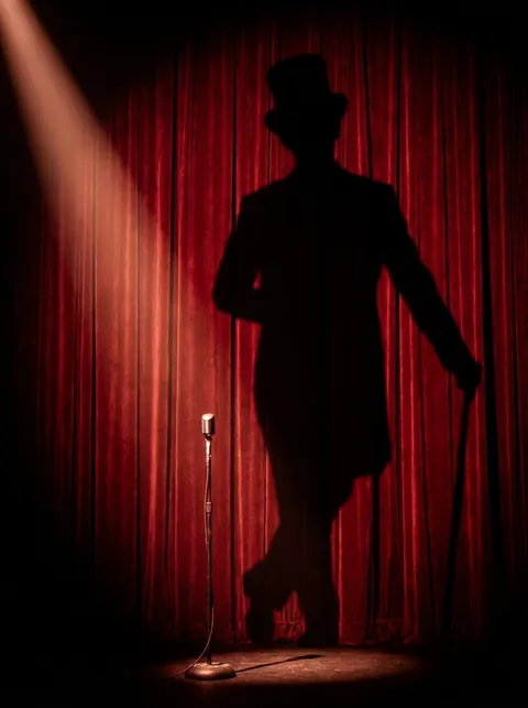 Cover of Crimson Curtain, a Dark Cabaret song made with Loudly