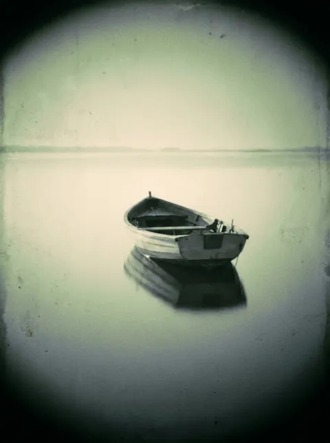 Cover of Quiet Harbor, an Acoustic Ballad song made with Loudly