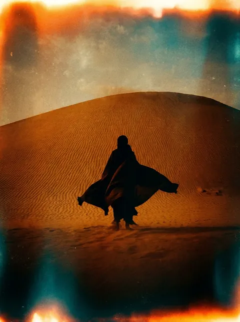 Cover of Sand Prophet, a Desert Folk song made with Loudly