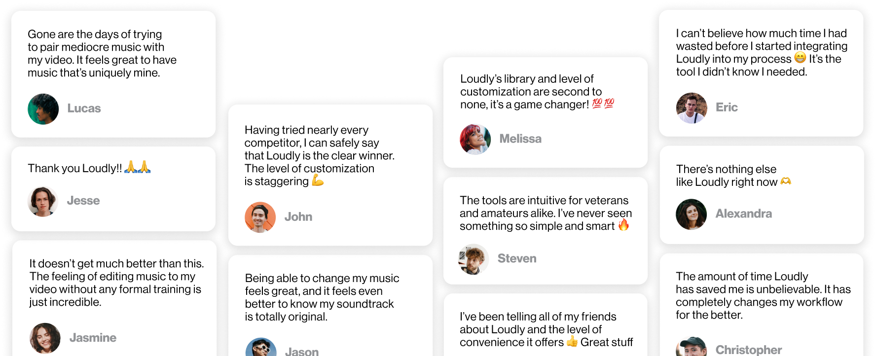 testimonials