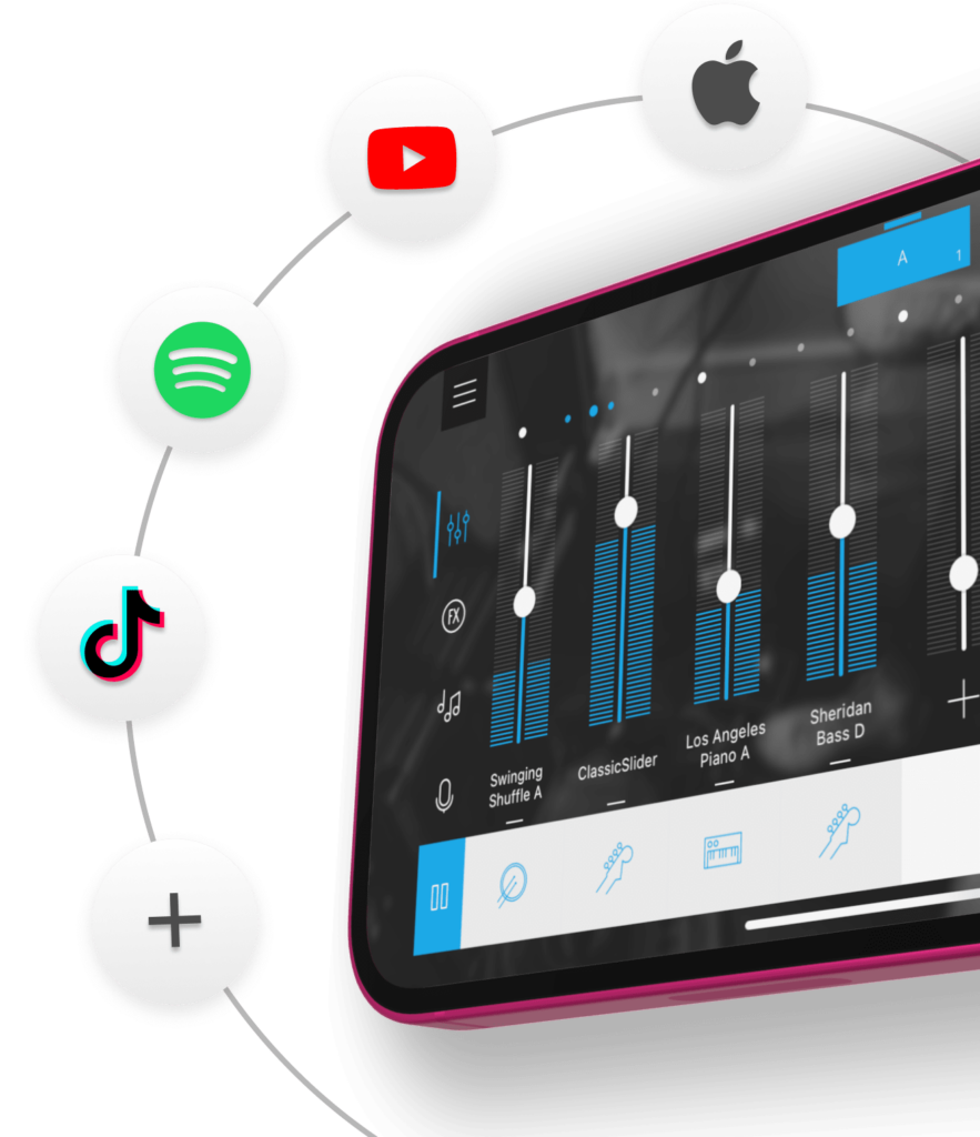 Illustration of Music Maker JAM Generator