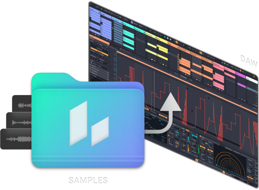 Illustration of an sample pack